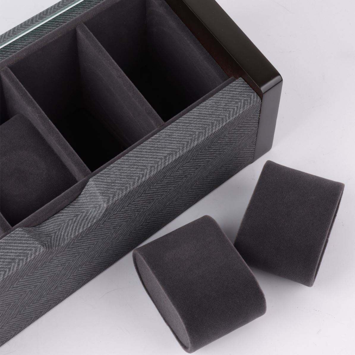 High End Wooden Watch Collection Box Luxury Mens Storage Gift Watch Box Packaging Case Organizer - Image 5