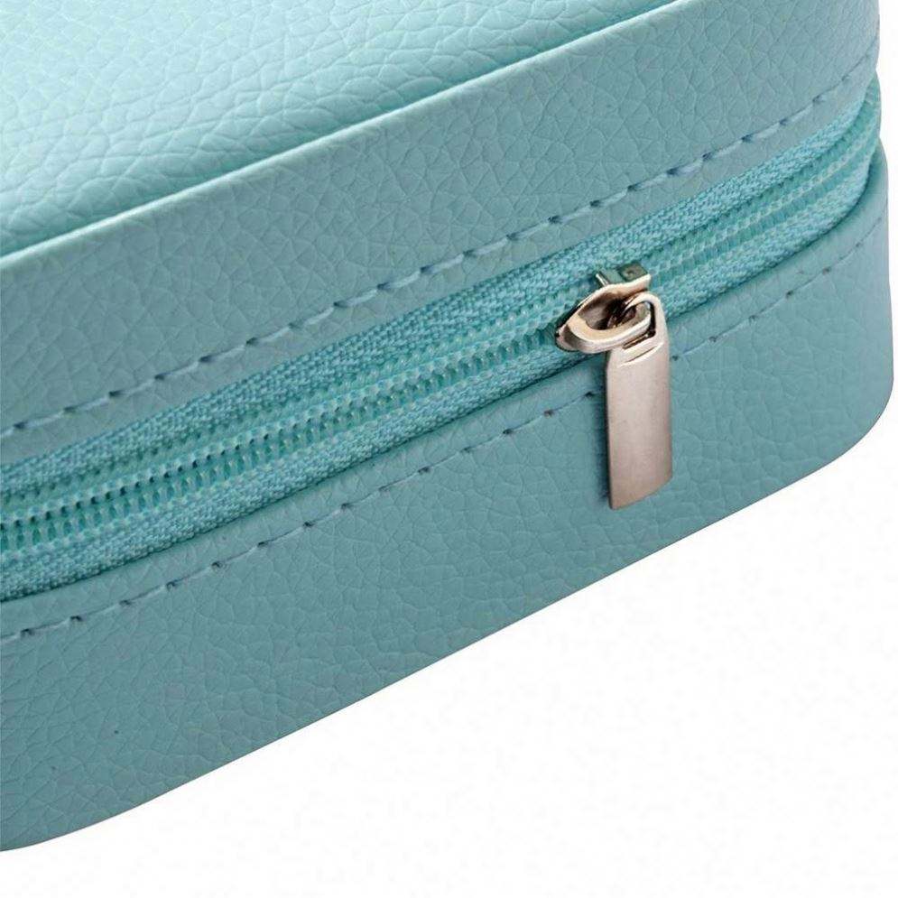 Leather custom small Travel Jewelry Box Organizer Display Case for Girls Women Gift Rings Earrings Necklaces Storage - Image 4