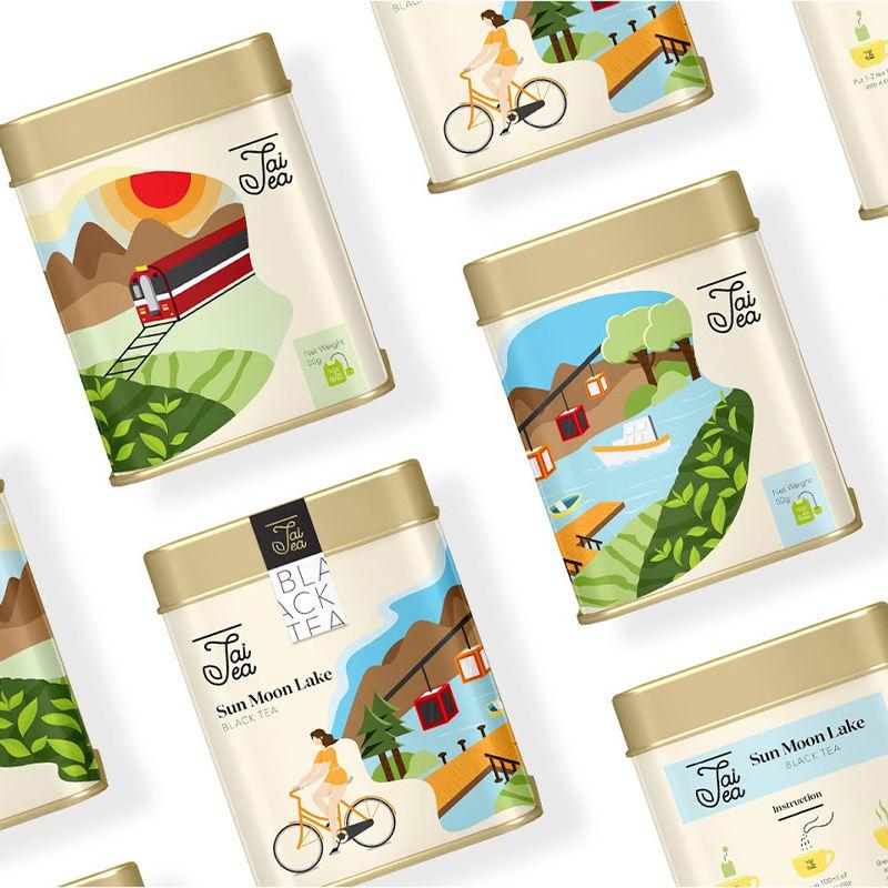 Hot sale dongguan custom printing luxurious square tea tin orange coffee packaging empty tea tin box - Image 7