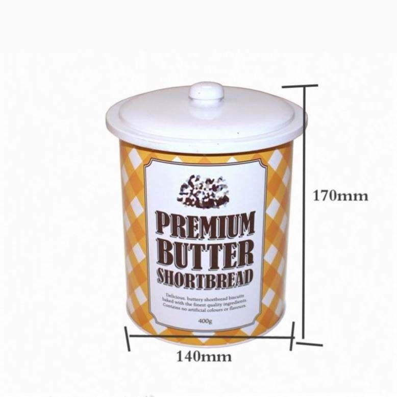 Food Grade Custom Round Packaging Can Metal Biscuit Tin Box - 图片 2