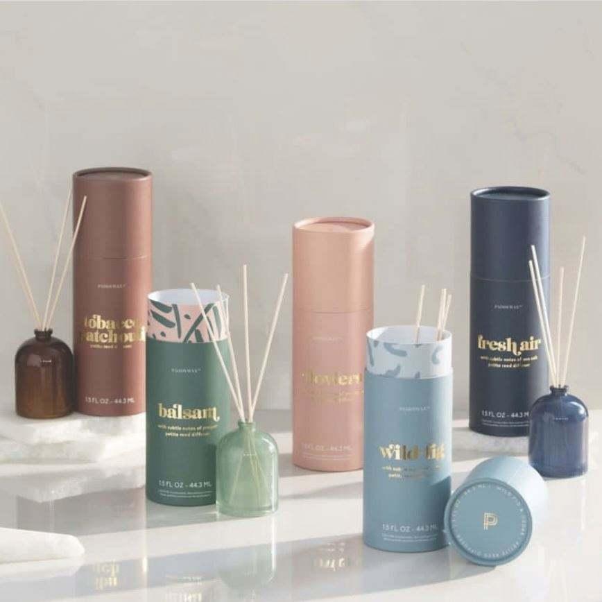 Eco Friendly Liquid Aroma Reed Diffuser of packing cardboard tube - 图片 3