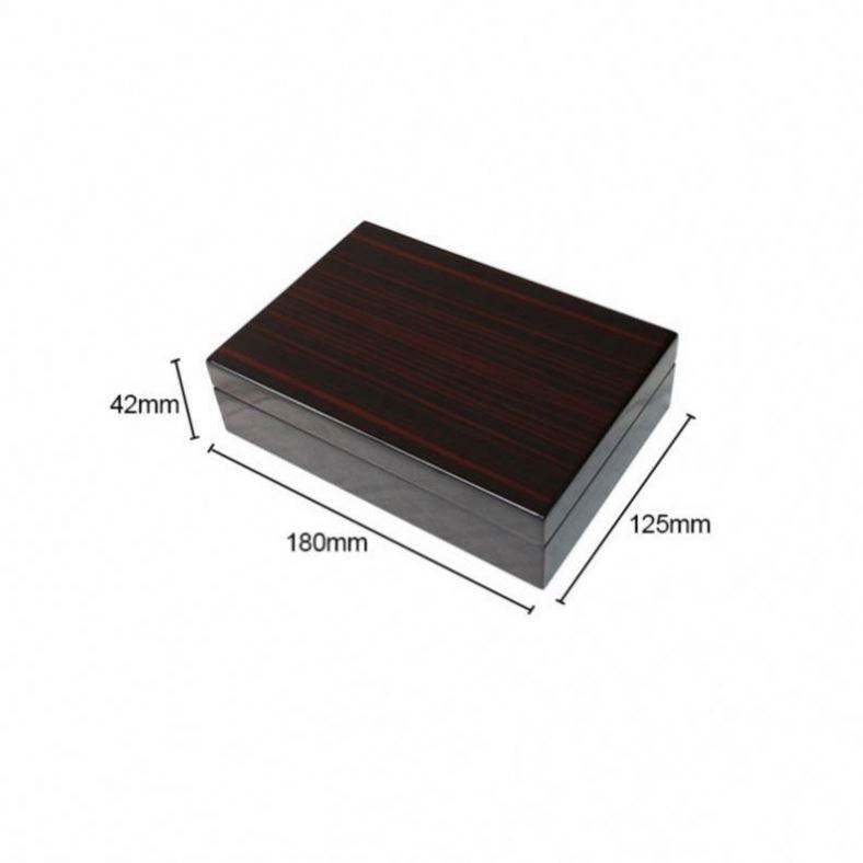 Personalized Paint Cufflink Wood Gift Boxes New Style Luxury Organizer Wood Cufflinks Box - Image 4