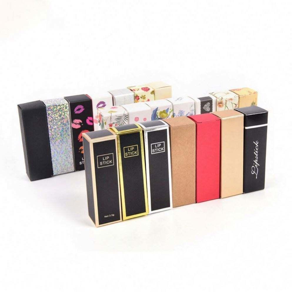 Wholesale Custom Printed Luxury Cosmetic Lipgloss Lipstick Packaging Paper Box