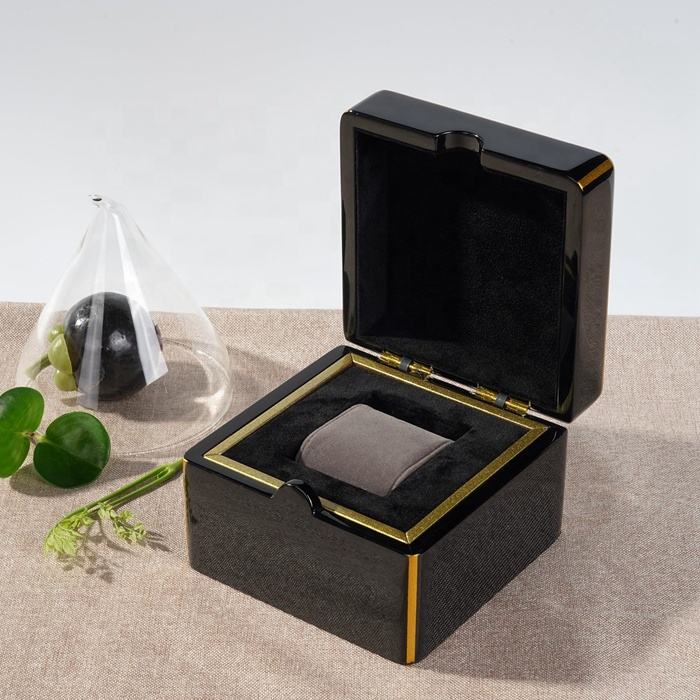 Factory Wholesale Wooden Rigid Gift Box for Watches Luxury Custom Wood Watch Box with Logo - 图片 6