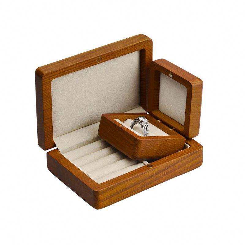 Custom luxury gift box jewellery organizer ring boxes jewellery jewellery storage box packaging - Image 2