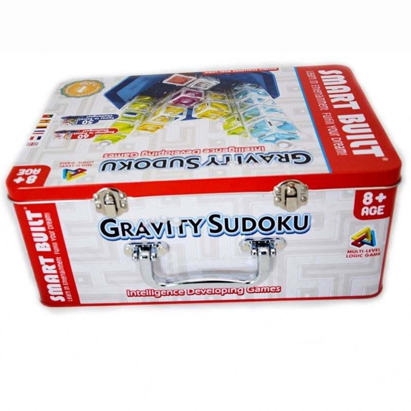 Rectangle Tin Box Kid's Toy Metal BoxTin Packing Box Toy Storage Tin Box With Lock - 图片 3