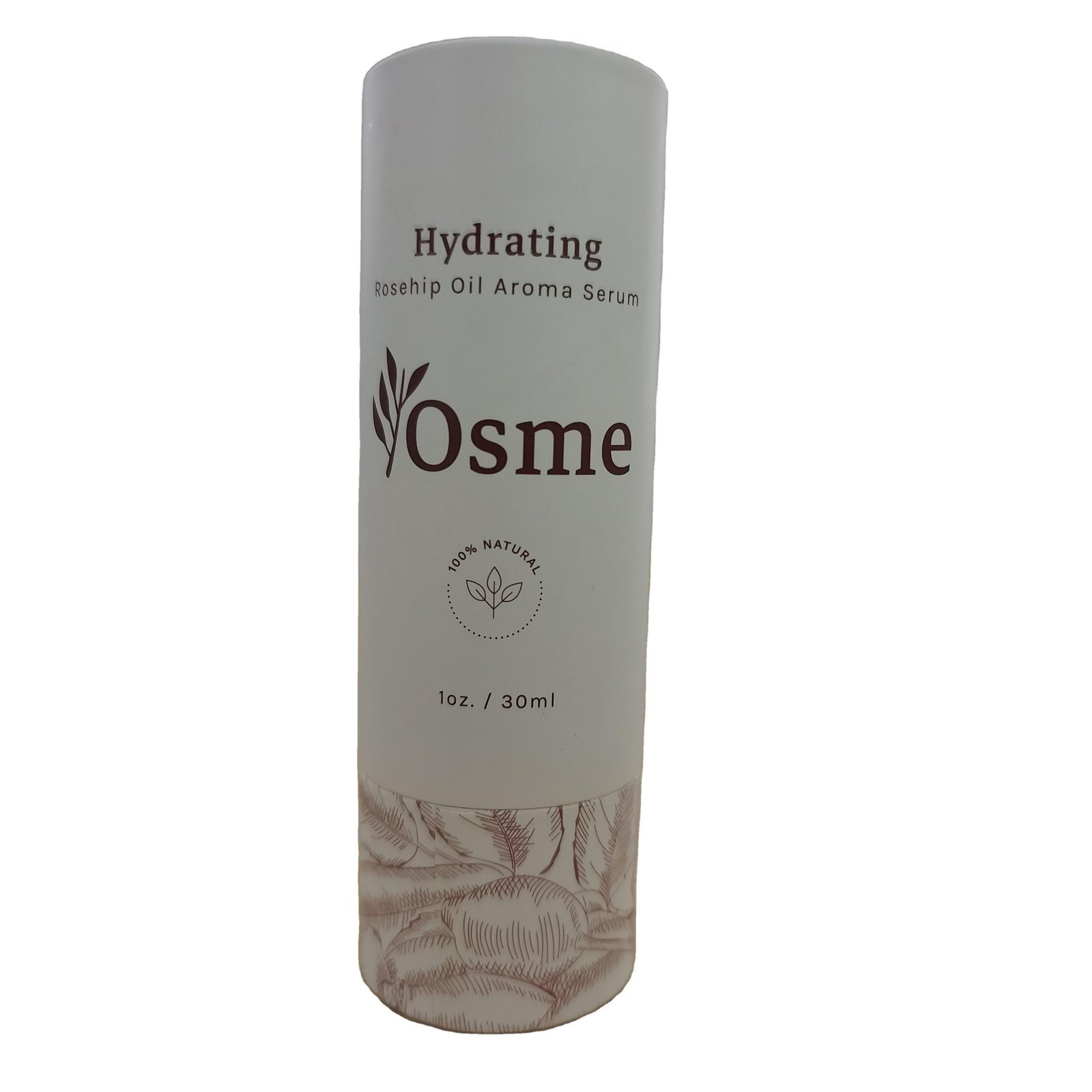 Eco Friendly Round Box Biodegradable Kraft Paper Tube Packaging For Perfume Glass bottle - 图片 6