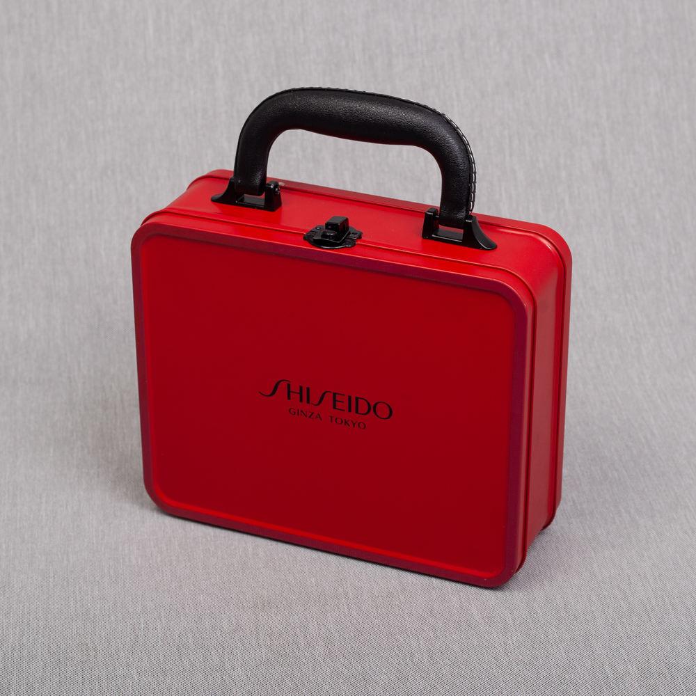 Wholesale luxury custom printed empty lunch tin box metal tin box with handle - 图片 5