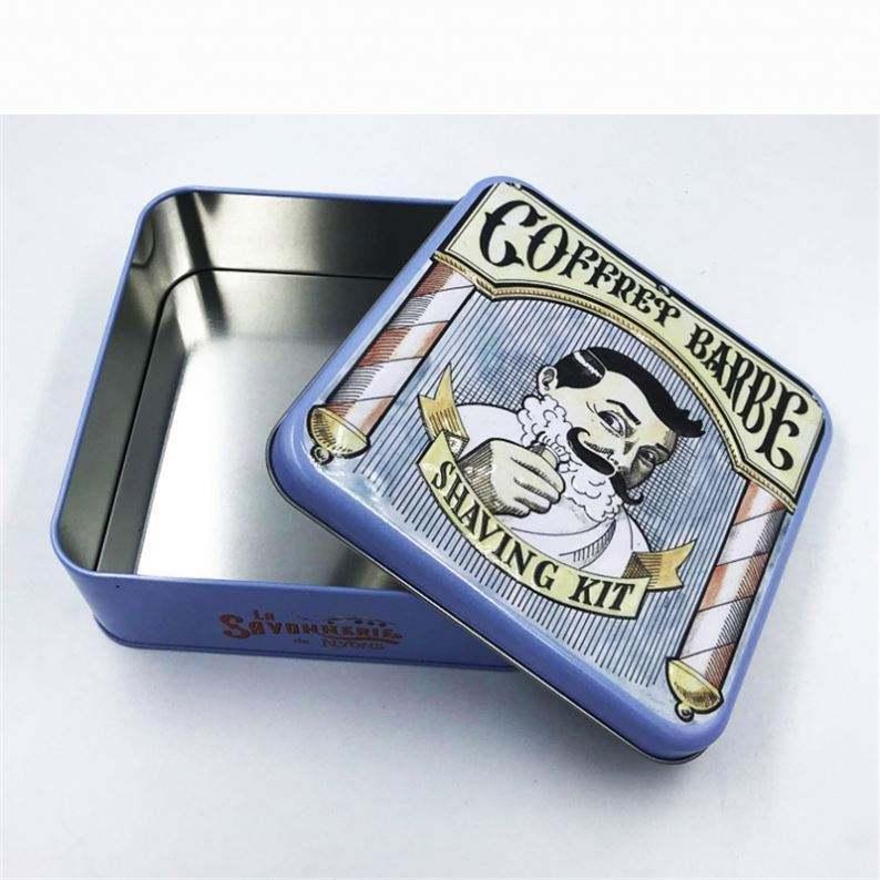 Handmade Cookies Biscuit Tin Round Storage Box Snack Container Gift Candy Can Mix Design Metal Food Box - Image 3