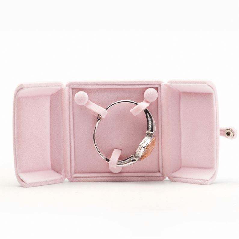 promotional Classic Jewelry Box Velvet Pendant Necklace Ring Jewelry Packaging Box Gift Box - Image 7