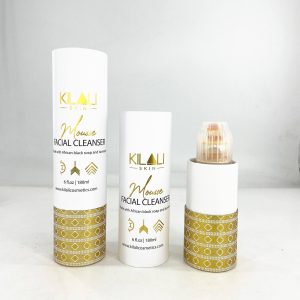 Eco-friendly Custom Cylinder Packaging Box T-shirt Scarves Tube Packaging Round Cardboard Box For Clothing With Window