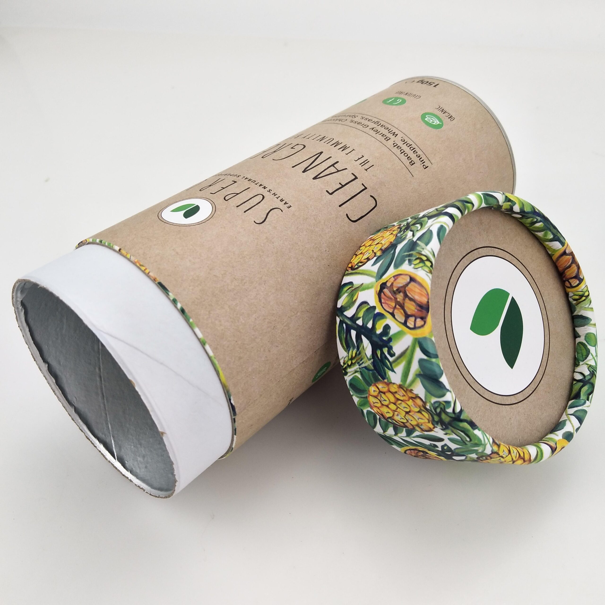 Wholesale Free Design Empty Custom color biodegradable Cardboard box Food Grade Kraft Paper Tubes For Tea Packaging - 图片 5