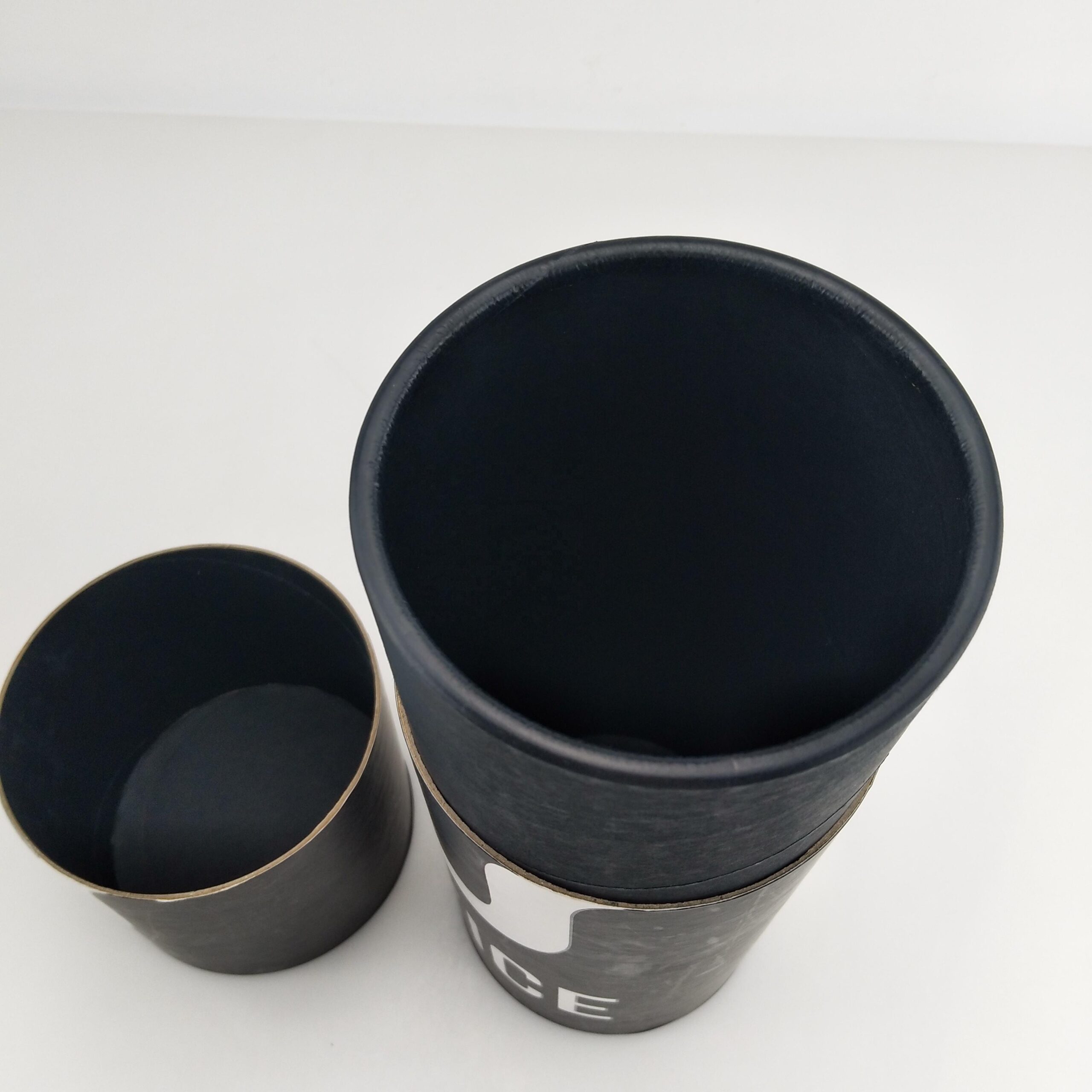 Eco-friendly black candle tube box custom wax kraft boxes gift paper tubes packaging boxes for candle - 图片 6