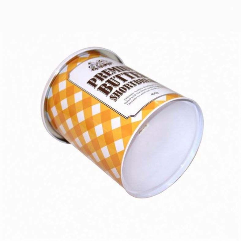 Food Grade Custom Round Packaging Can Metal Biscuit Tin Box - 图片 4