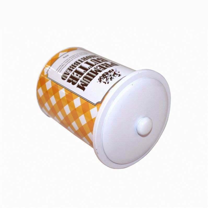 Food Grade Custom Round Packaging Can Metal Biscuit Tin Box - 图片 3