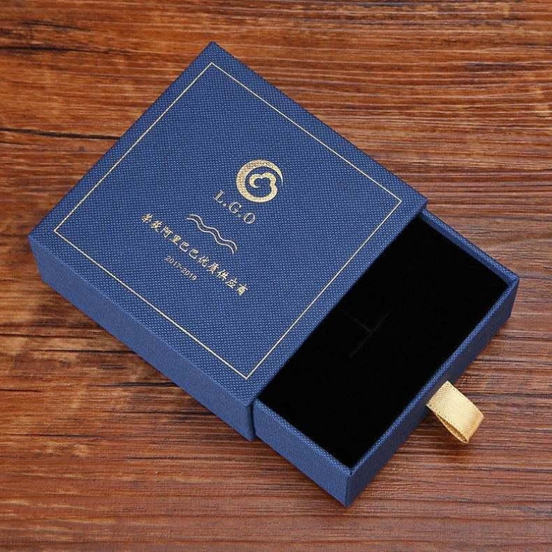 Custom Logo Design Drawer Packaging Carton Push Pull Box For Cosmetics And Gifts - 图片 5