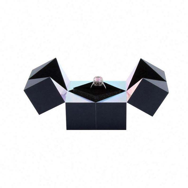Personalized Cardboard puzzle jewelry box paper jewelry box packaging with logo - Image 2