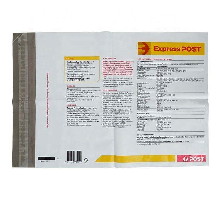 Customized Water Resistant Sealed Branded Packaging Express Post Mail Plastic Bag Post Package Poly Post Bags - Image 4