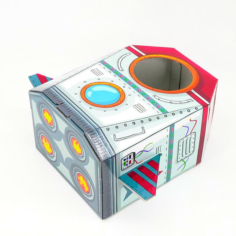 Exclusive Custom Printing Special Shapes Corrugated Paper Boxes Custom Box for Tailored Toy Packaging - 图片 3