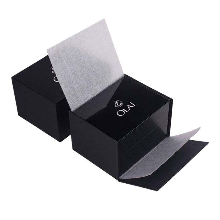 Custom High Glossy Black Lacquered Luxury Wooden Packaging Watch Box - 图片 3