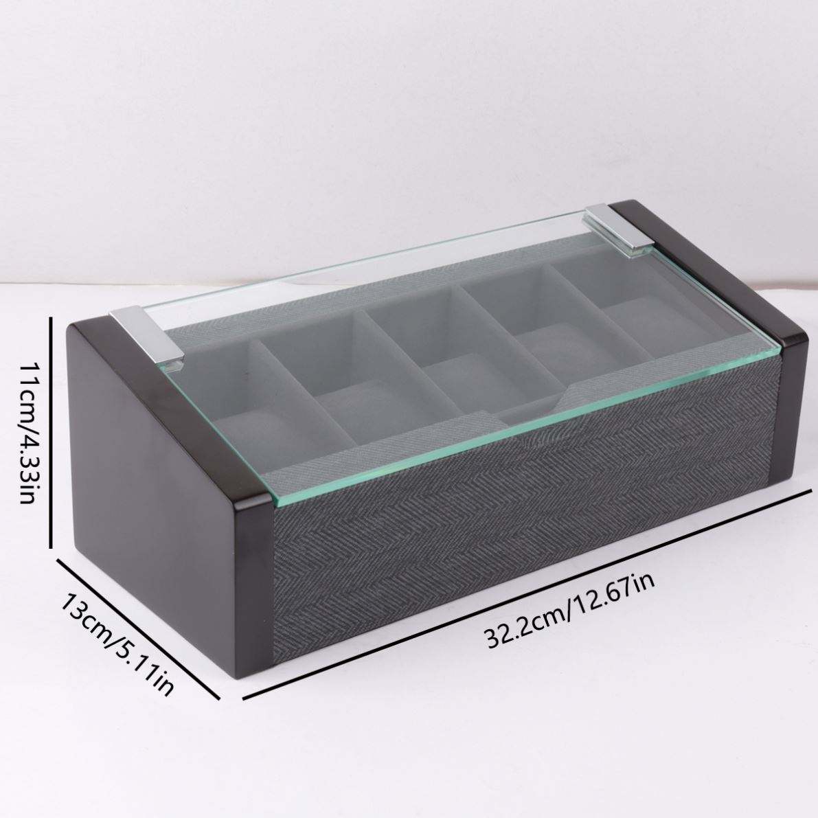 High End Wooden Watch Collection Box Luxury Mens Storage Gift Watch Box Packaging Case Organizer - Image 7
