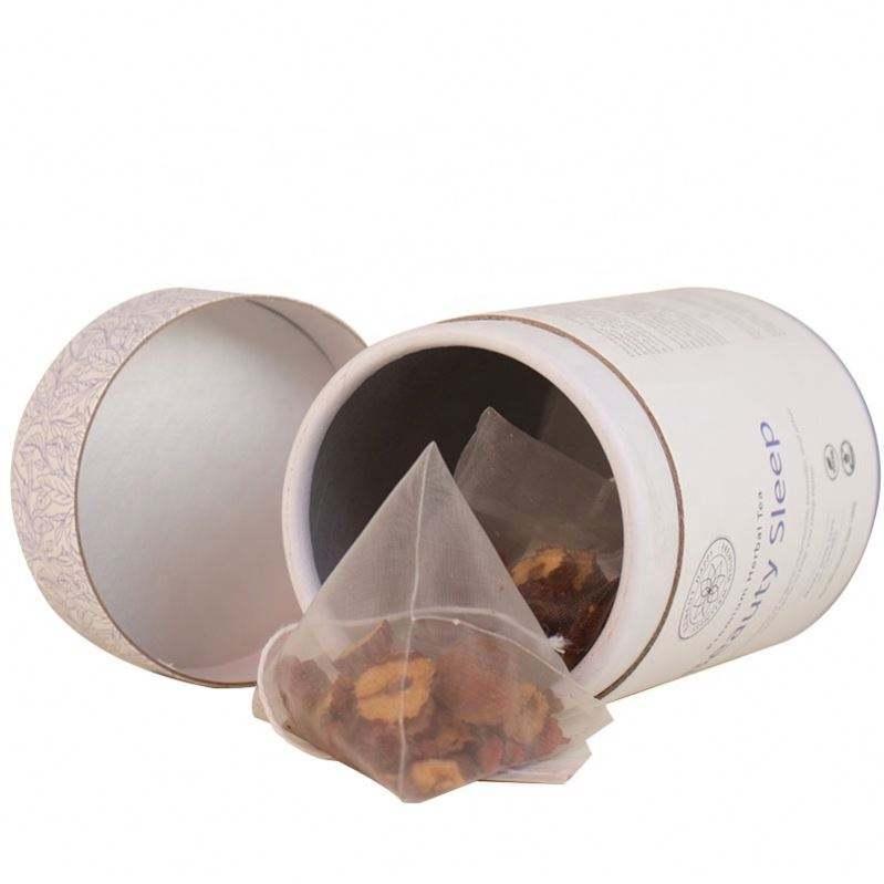 Biodegradable Food Grade Tea Cylinder Packaging Custom Kraft Paper Tube Round Tube - 图片 4