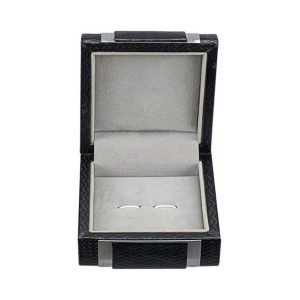 square wedding earring ring pop color black gift storage show wooden high gloss luxury handmade decoration wood jewelry box