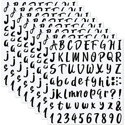 New Design Custom English ABC Alphabet Diy Adhesive Vinyl PVC Letter Stickers - Image 6