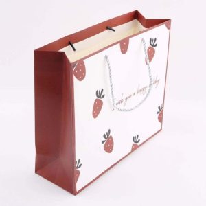 Your Own With Logo Luxury Paper Shopping Bag Custom Gift Bags For Clothing Jewelry Packaging