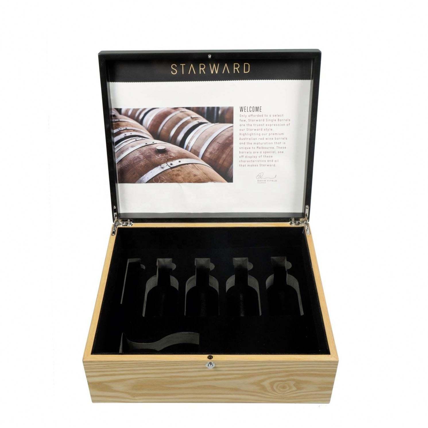 New arrival cost effective factory price custom wooden wine bottle packaging bottle box - 图片 5