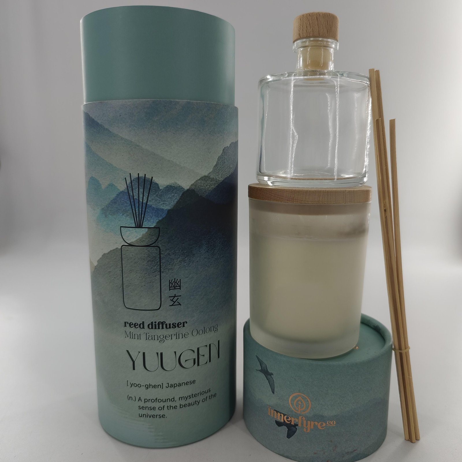 Luxury paper perfume packaging box perfume paper tube packaging - 图片 6