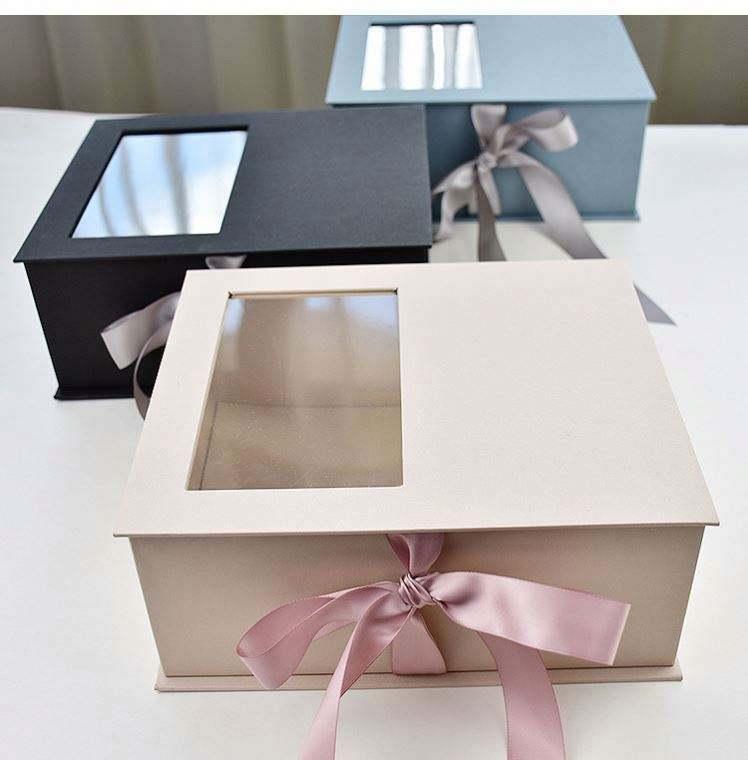 Ready To Ship!! New Creative Flower Square Korean Gift Box Wedding Chocolate Packaging Cardboard Box Valentine's Day Flower Box - 图片 3