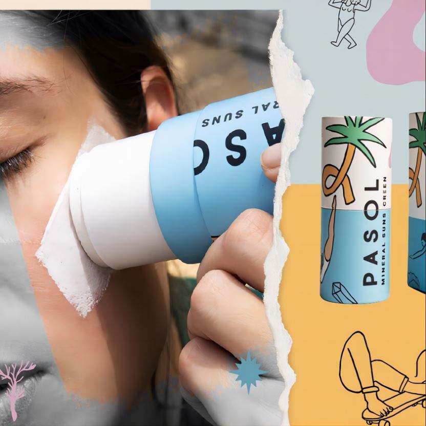 Eco Friendly Custom Printed Empty Spiral Twist Up Lipstick Tube Kraft Paper Lip Balm Tubes Packaging
