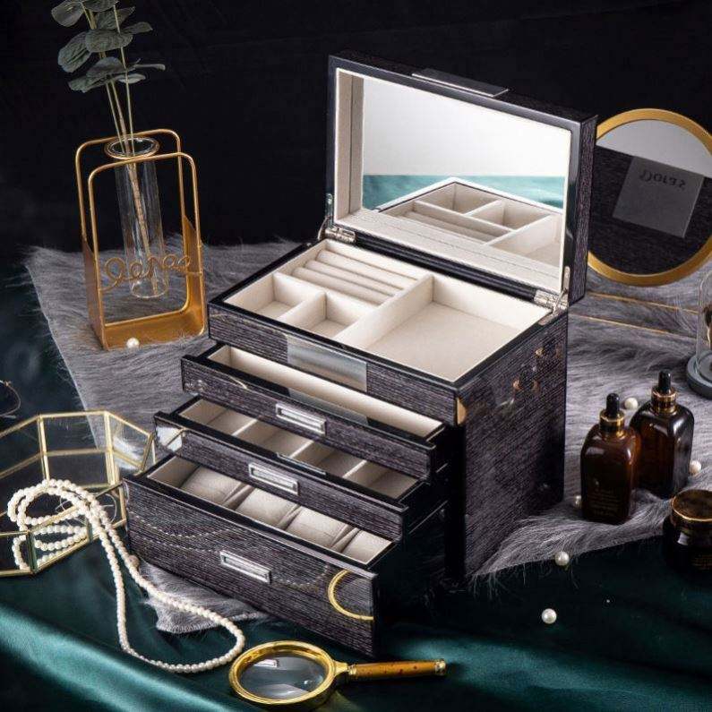 Custom multi-layer drawer box jewelry box storage display box - Image 4