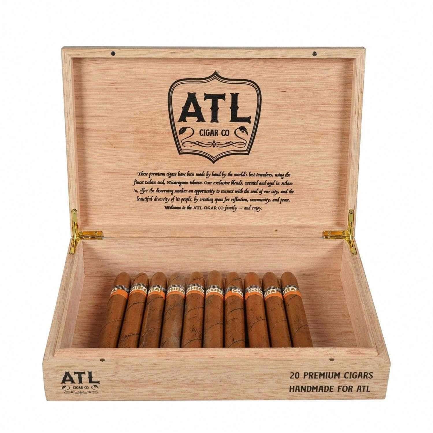 Sell hot high quality paint silk scree luxury cigarette case custom wood humidor cigar box - 图片 6