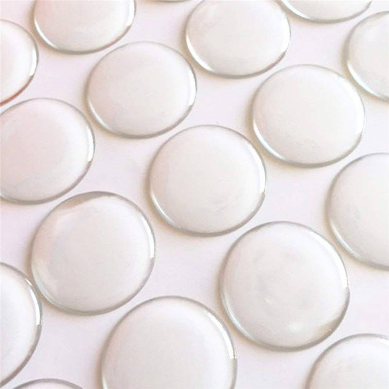 Top quality 1 inch transparent clear custom epoxy sticker custom printing manufacturer - Image 4
