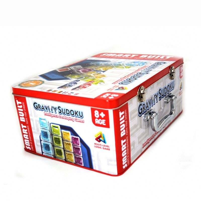 Rectangle Tin Box Kid's Toy Metal BoxTin Packing Box Toy Storage Tin Box With Lock - 图片 4