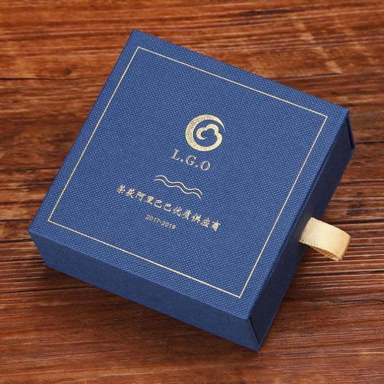 Custom Logo Design Drawer Packaging Carton Push Pull Box For Cosmetics And Gifts - 图片 4