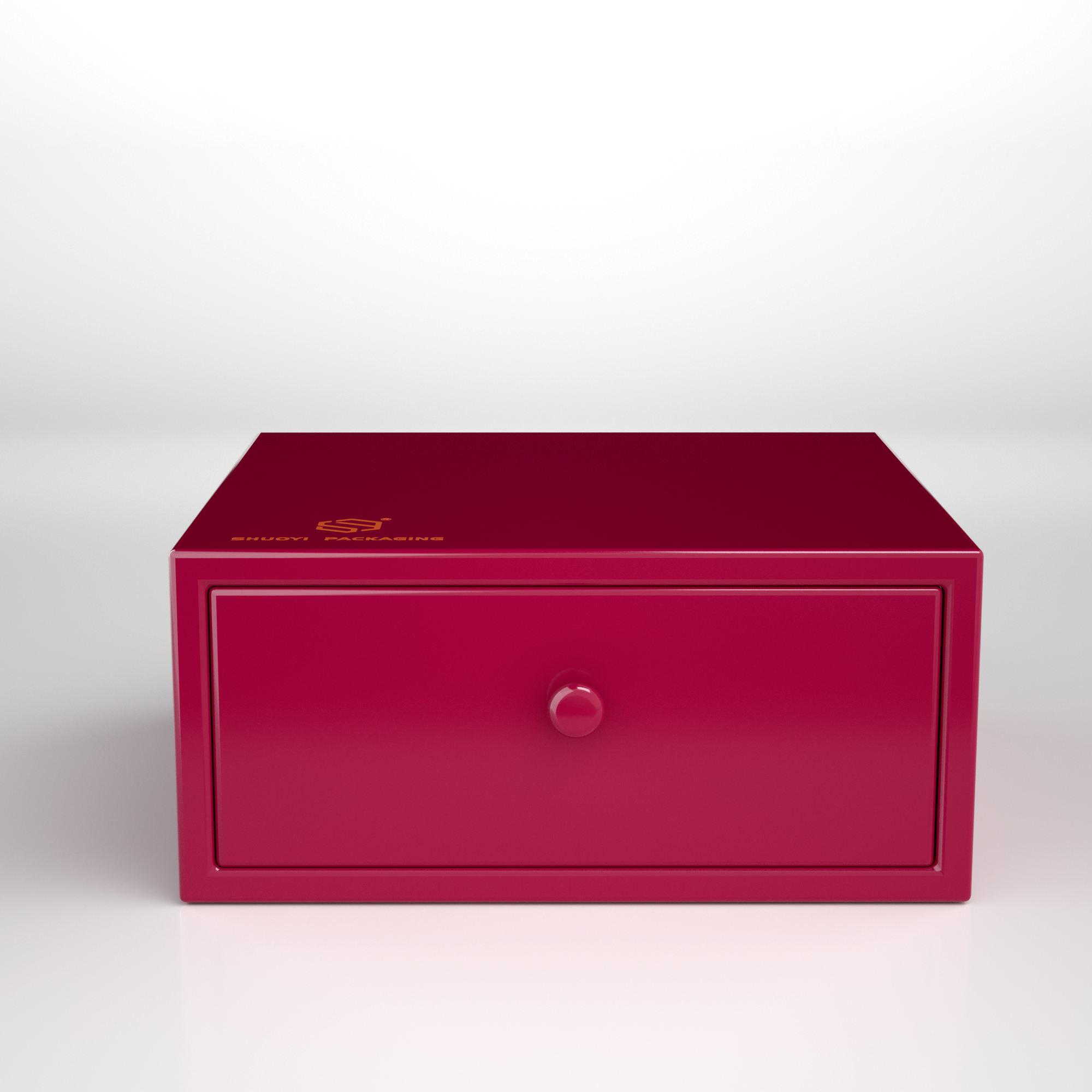 Square Mdf Wooden Box For Bracelet Premium Luxury Bracelet Wood Display Box - Image 3