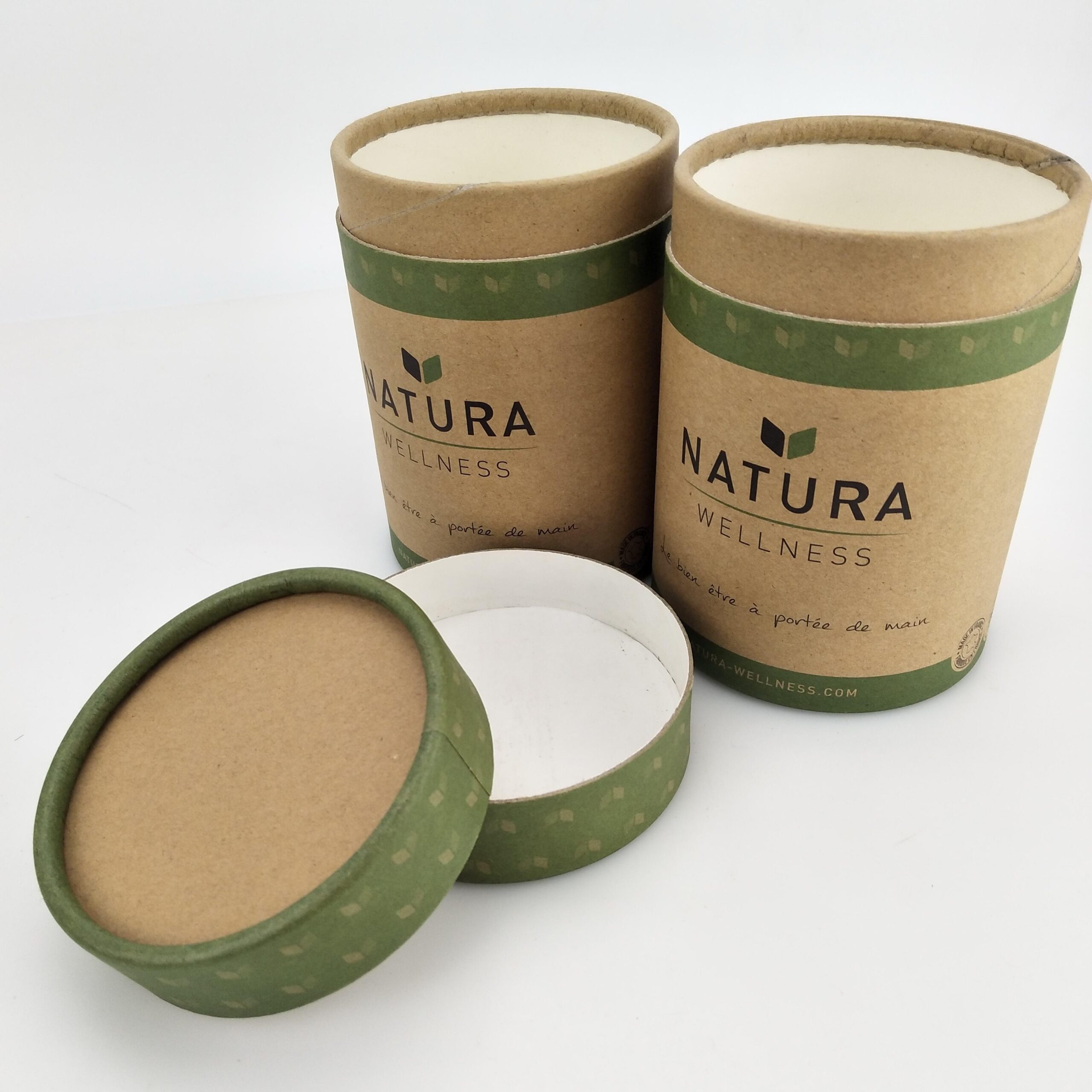 Wholesale Free Design Empty Custom color biodegradable Cardboard box Food Grade Kraft Paper Tubes For Tea Packaging - 图片 6