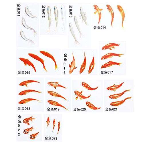 China Professional Manufacture Gold Fish Leaves Resin Clear Film 3d Stickers Epoxy Sticker - Image 3