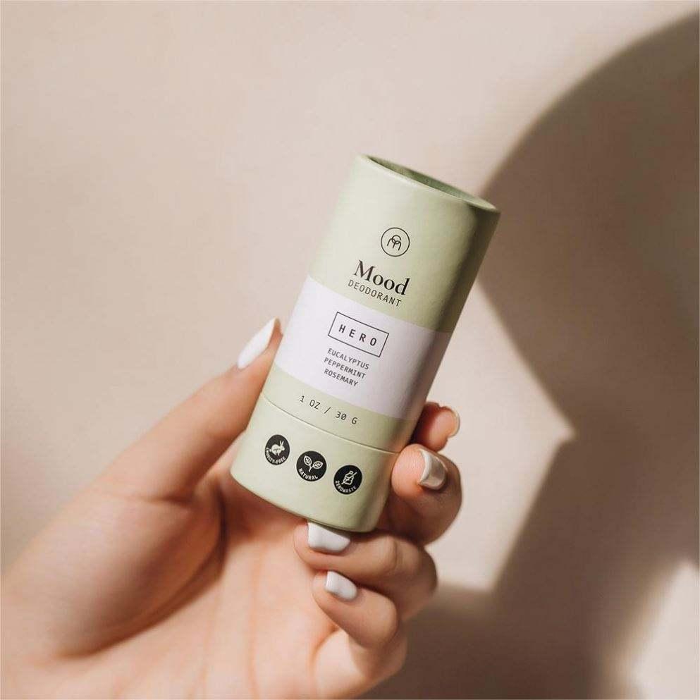 Custom Biodegradable Kraft Cardboard 2 oz Push Up Deodorant Stick Container Compostable Paper Lip Balm Tube Packaging