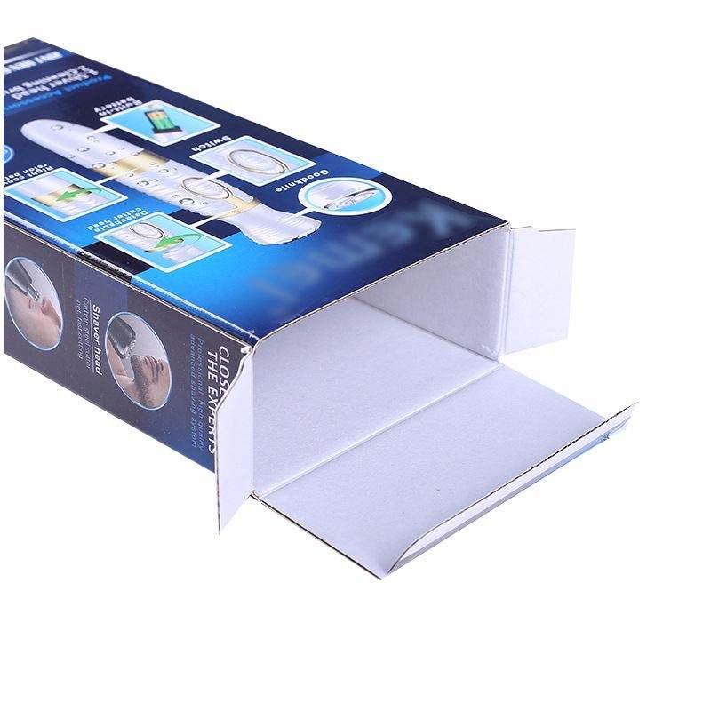 Custom Small Luxury electronic product Recycled Colour Printing Logo Packaging Paper Box - 图片 6