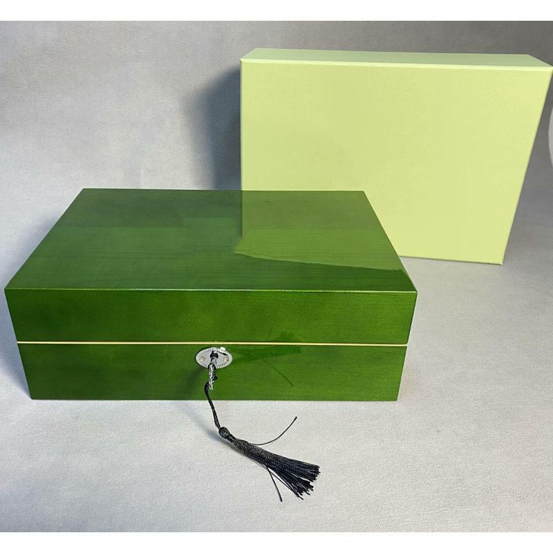 Hot selling custom high-capacity wooden watch display box with 10 slots multi-functional watch top luxury watch gift box - 图片 5