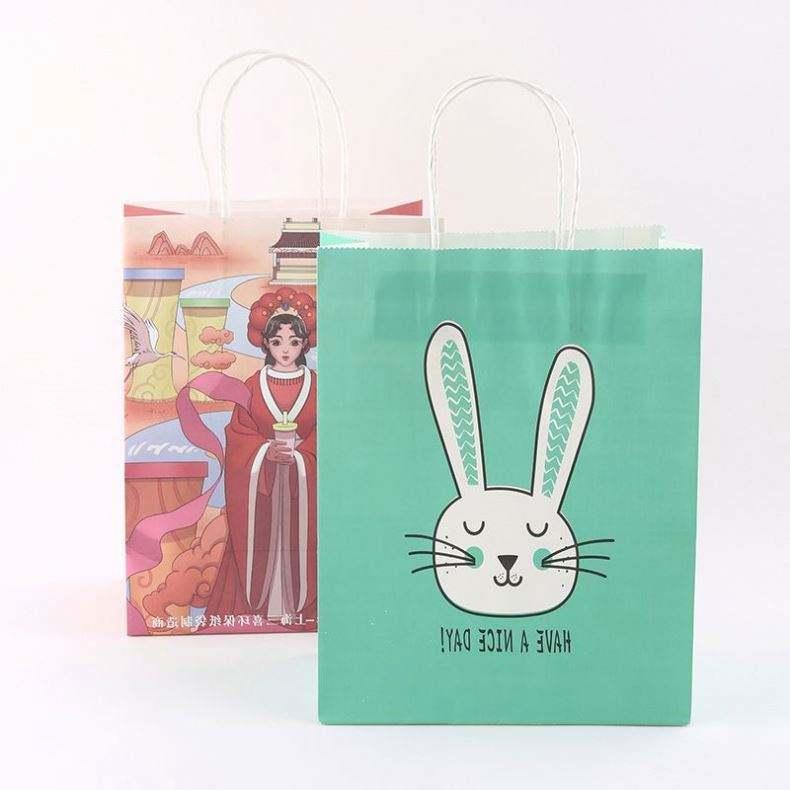 Wholesale Cheap price bags Gift Logo personalized kraft gift bags - Image 4