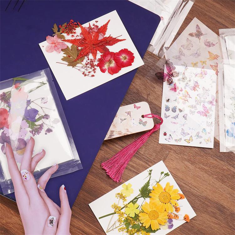 Wholesale Customized Good Quality Diy Butterfly And Flower Sticker Transparent Epoxy Stickers Set - Image 6