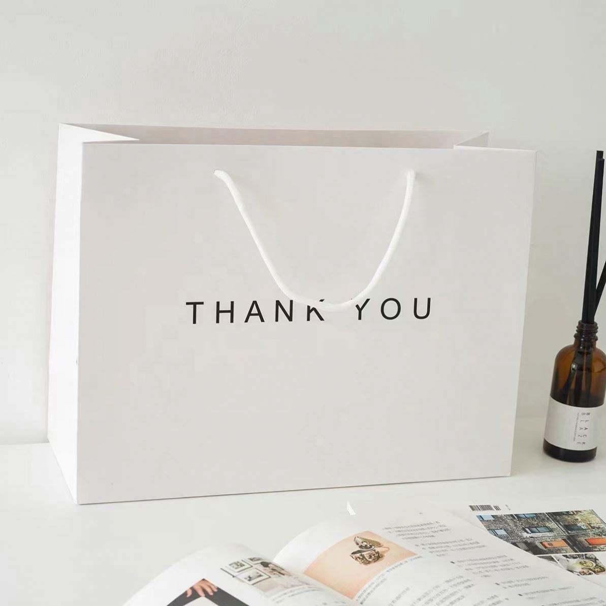 Eco-Friendly Package Birthday Shopping Paper With Logo Hair Gift Bag For Boutique - 图片 6
