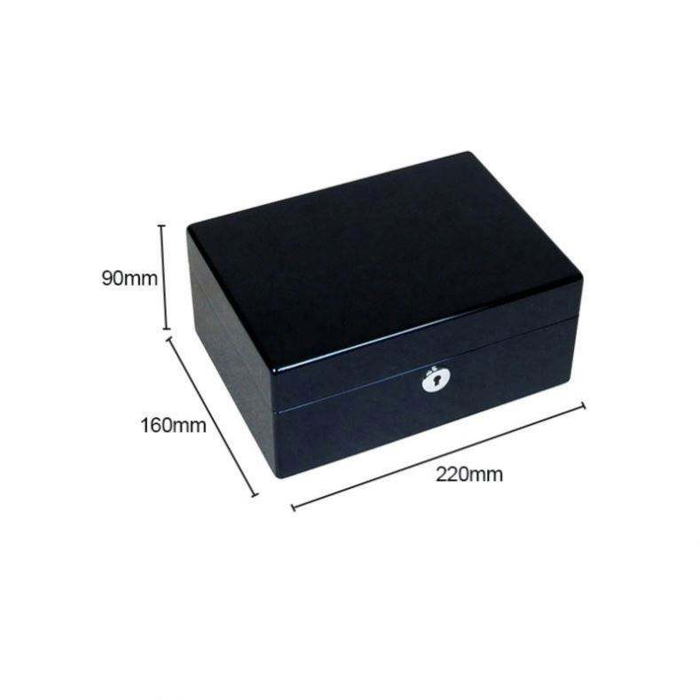 Private Label Custom Logo Cufflink Packing Box High Quality Handmade Cufflink Storage Wood Boxes - 图片 6