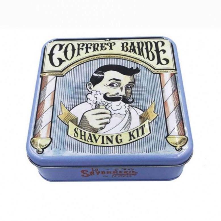Custom Square Tin Box Shaving Kit Packaging Box High-end Tin Custom Packaging Box - 图片 3