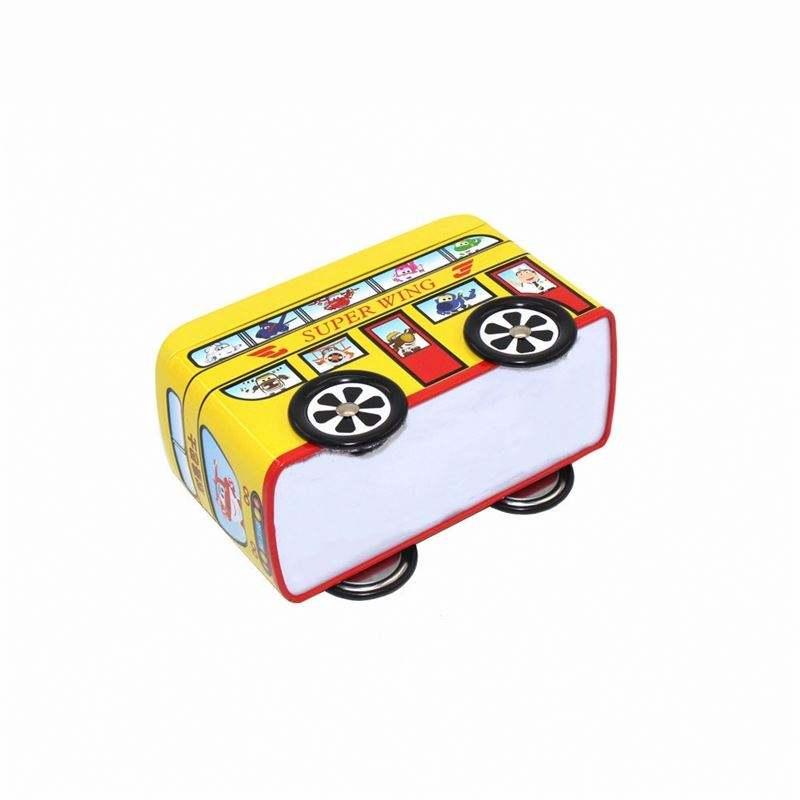 Wholesale Creative Piggy Bank Bus Tin Box Save Money Coin Tinplate Box Storage Gift Pencil Customize Metal Packaging - Image 4